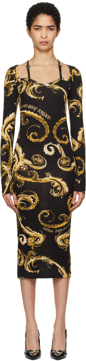 Черное платье-миди Chromo Couture Versace Jeans Couture
Черное платье-миди Chromo Couture Versace Jeans Couture