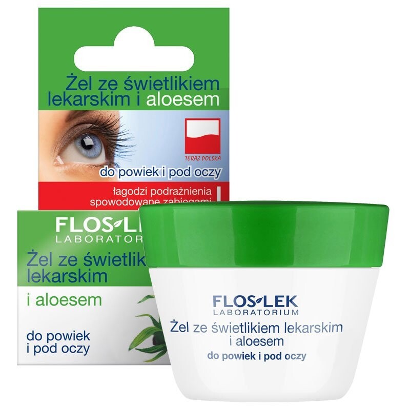 Флослек, гель с очанкой и алоэ для век и под глазами, 10 г Flos-Lek
Флослек, гель с очанкой и алоэ для век и под глазами, 10 г Flos-Lek
