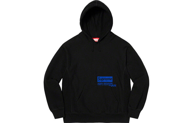 Толстовка Supreme Junya Watanabe Cdg, синий 
Толстовка Supreme Junya Watanabe Cdg, синий