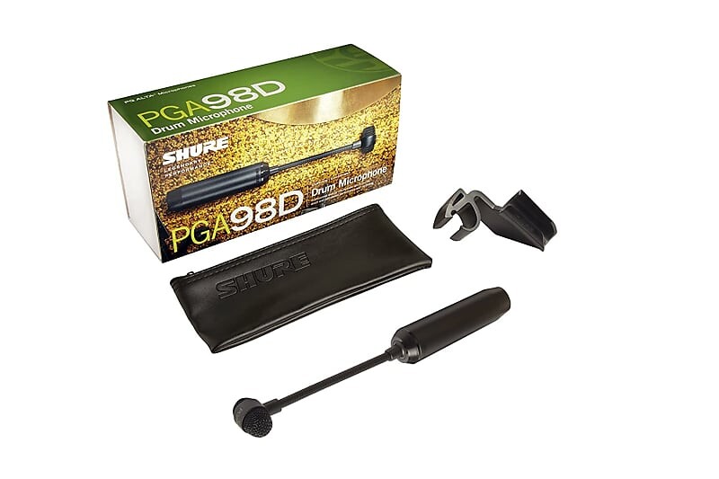 Конденсаторный микрофон Shure PGA98D-LC
Конденсаторный микрофон Shure PGA98D-LC