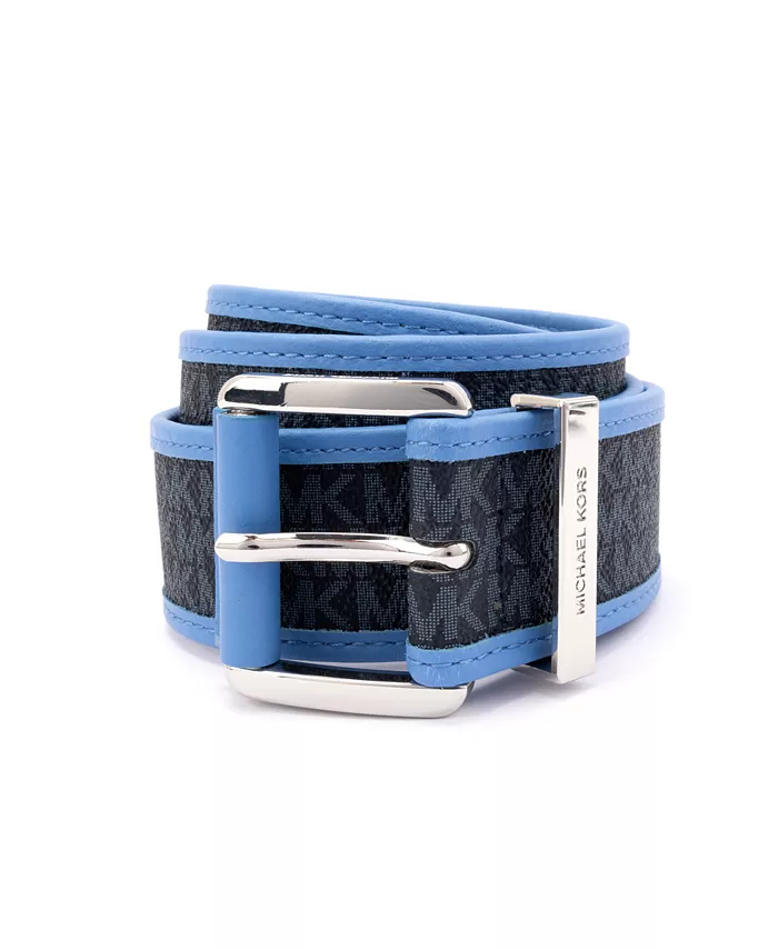 Женский ремень с логотипом и люверсами, 42 мм Michael Kors, синий
Женский ремень с логотипом и люверсами, 42 мм Michael Kors, синий
