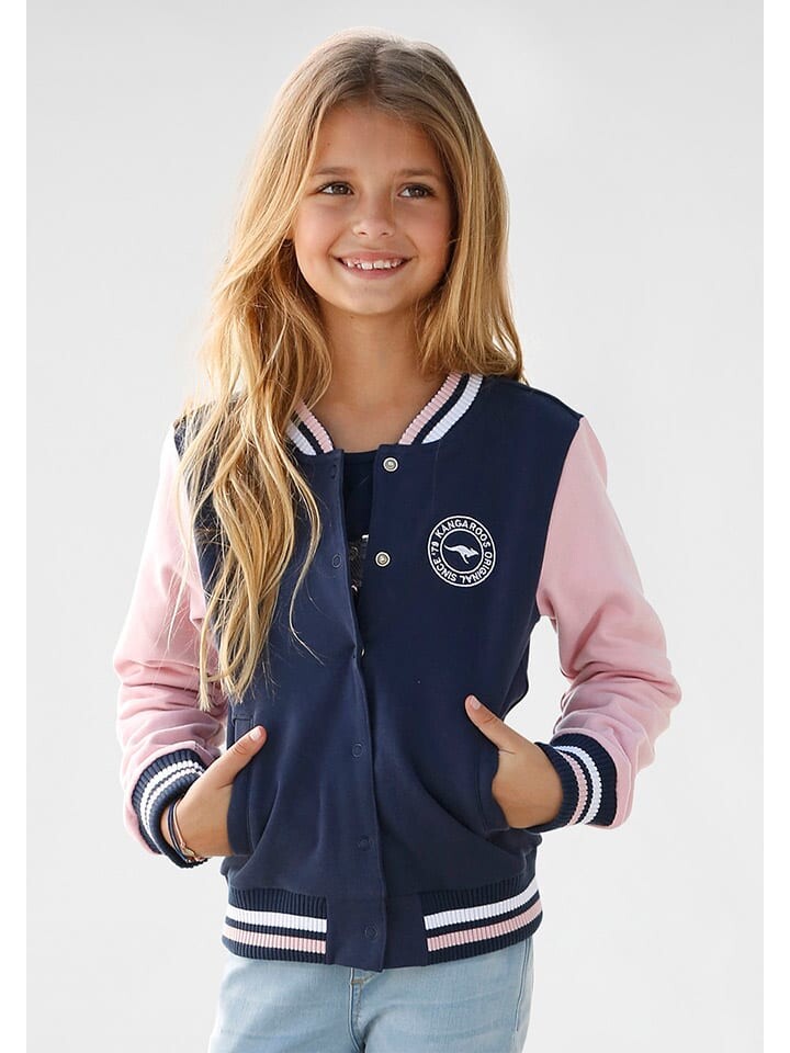 Спортивня куртка Kangaroos, цвет dunkelblau/rosa
Спортивня куртка Kangaroos, цвет dunkelblau/rosa