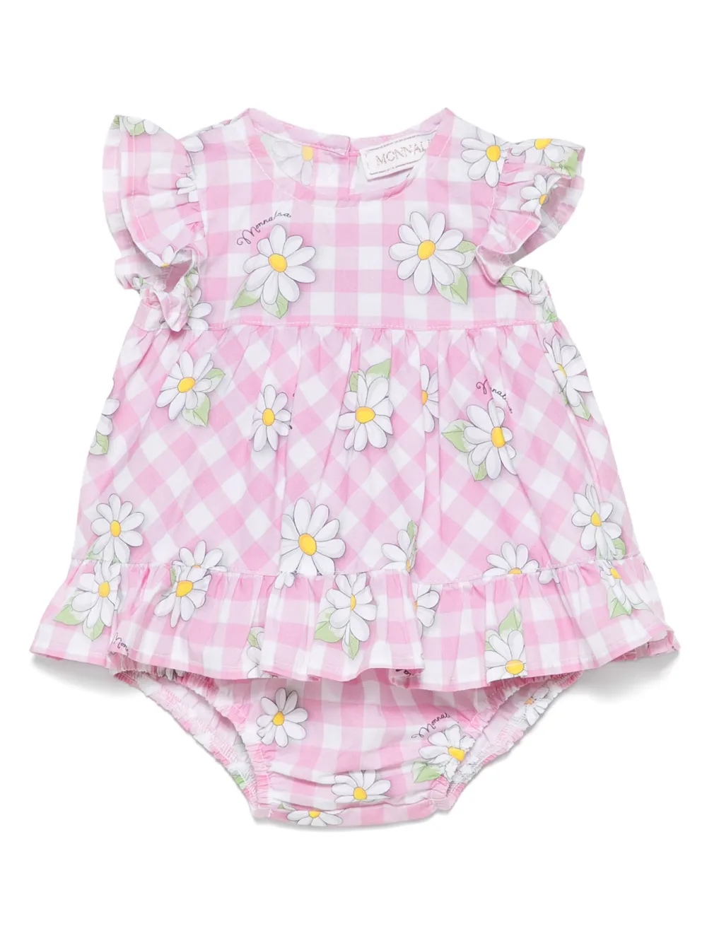 Платье в клетку гингем Monnalisa, розовый
Платье в клетку гингем Monnalisa, розовый