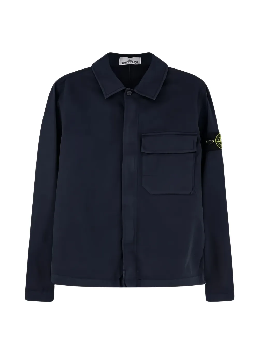 Рубашка-куртка с нагрудным карманом Stone Island, синий
Рубашка-куртка с нагрудным карманом Stone Island, синий