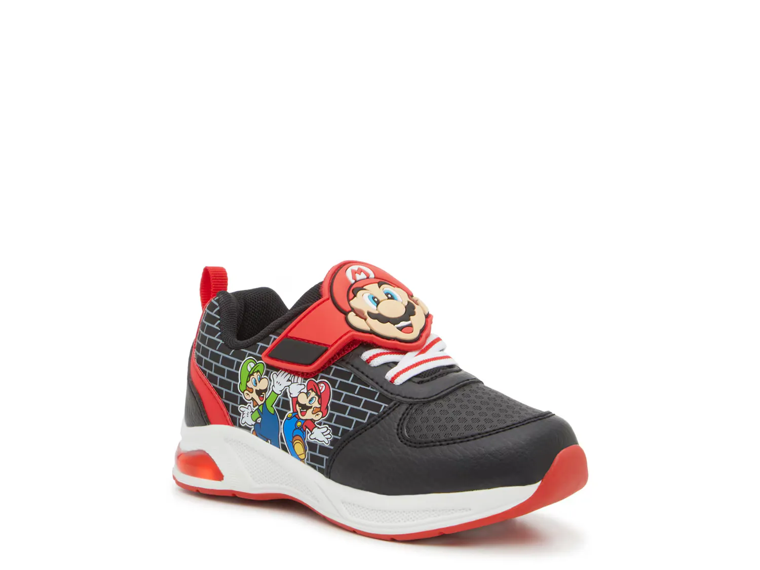 Кроссовки Super Mario Light-Up Sneaker, черный/мультиколор
Кроссовки Super Mario Light-Up Sneaker, черный/мультиколор