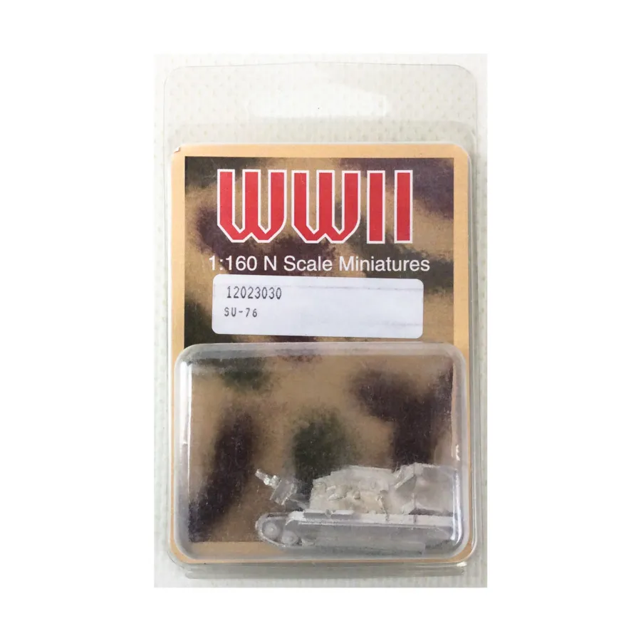 СУ-76, WWII Miniatures (1:160)
СУ-76, WWII Miniatures (1:160)