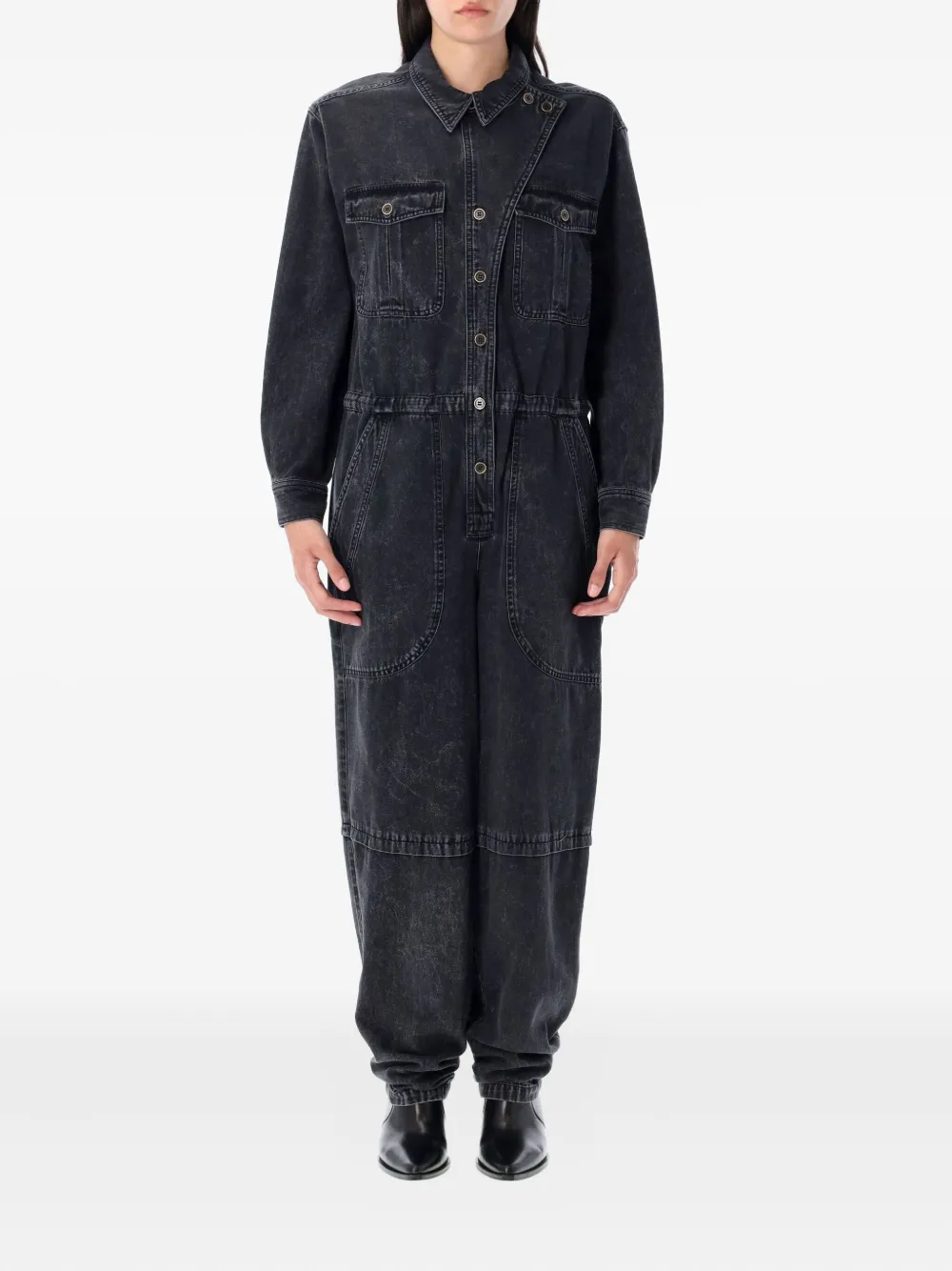 Комбинезон с застегивающимися на пуговицы карманами-клапанами MARANT ÉTOILE, черный
Комбинезон с застегивающимися на пуговицы карманами-клапанами MARANT ÉTOILE, черный