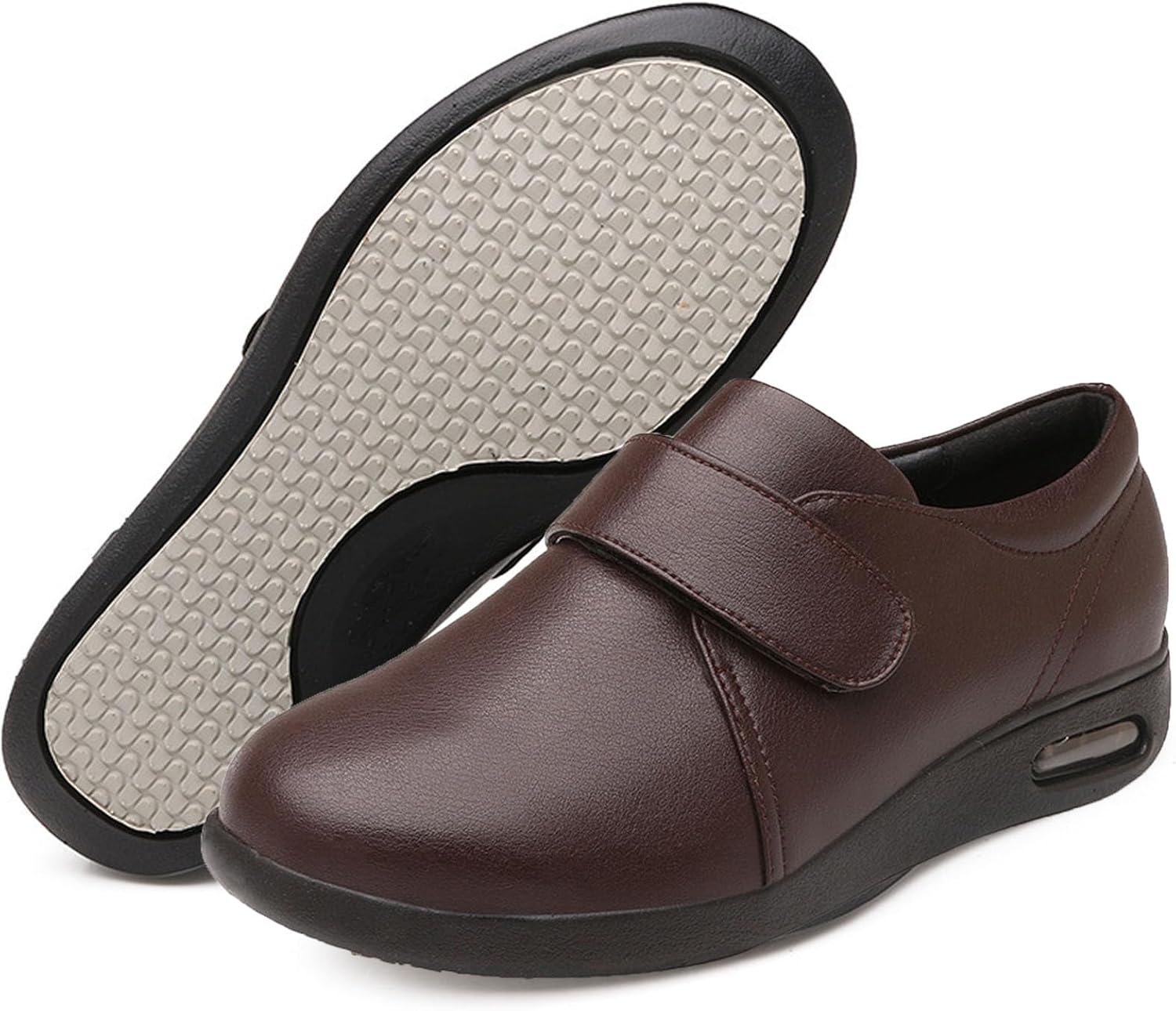 Мужские ортопедические кожаные туфли bumuam, повседневные туфли для лечения плантарного фасциита, нескользящие формальные туфли с поддержкой свода, удобные простые туфли, коричневый
Мужские ортопедические кожаные туфли bumuam, повседневные туфли для лечения плантарного фасциита, нескользящие формальные туфли с поддержкой свода, удобные простые туфли, коричневый