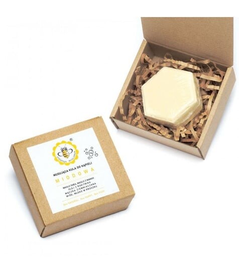 Бомбочка для ванны, МЕД, игристая, ароматная, шестигранная, 80 г, Miodowa Mydlarnia
Бомбочка для ванны, МЕД, игристая, ароматная, шестигранная, 80 г, Miodowa Mydlarnia