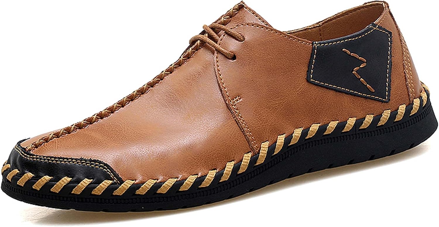 Мужские лоферы со шнуровкой, деловые повседневные туфли, кожаные, легкие, удобные, на плоской подошве, для ходьбы, офисного дресс-кода, вождения, работы, формальные, лодочные туфли Generic, коричневый
Мужские лоферы со шнуровкой, деловые повседневные туфли, кожаные, легкие, удобные, на плоской подошве, для ходьбы, офисного дресс-кода, вождения, работы, формальные, лодочные туфли Generic, коричневый