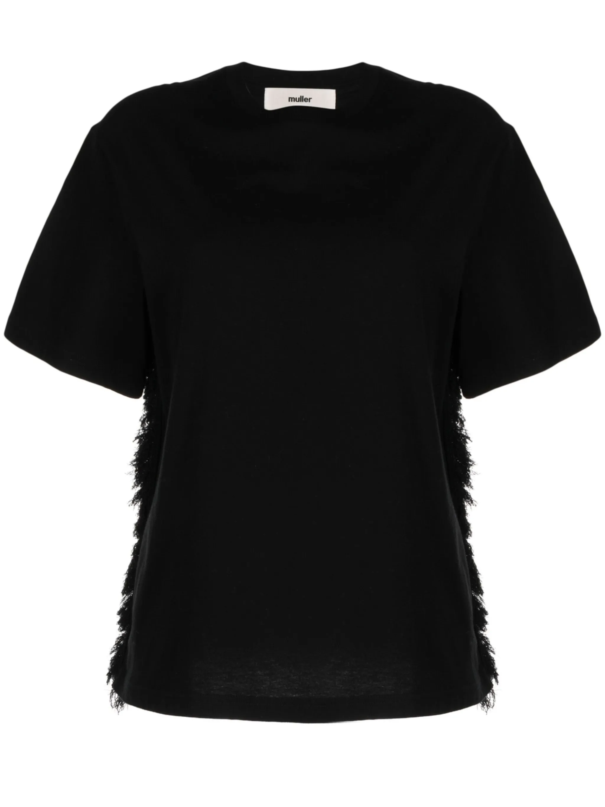Футболка с короткими рукавами и бахромой Muller Of Yoshiokubo, черный
Футболка с короткими рукавами и бахромой Muller Of Yoshiokubo, черный