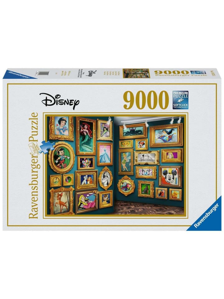 Пазл Ravensburger из 9000 деталей «Музей Диснея» в цвете
Пазл Ravensburger из 9000 деталей «Музей Диснея» в цвете