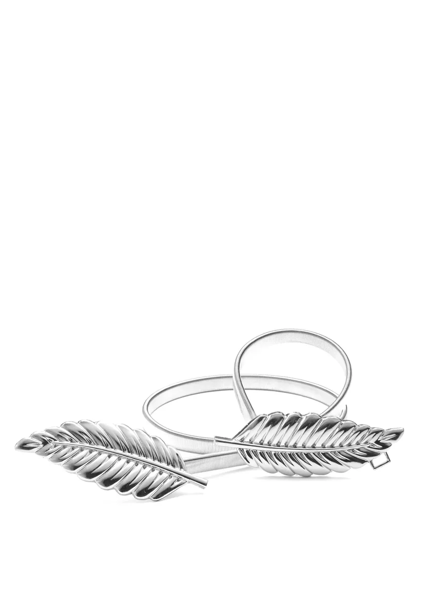 LASCANA поясной ремень, эластичный ремень для украшений с современной пружинной застежкой, серебристый
LASCANA поясной ремень, эластичный ремень для украшений с современной пружинной застежкой, серебристый