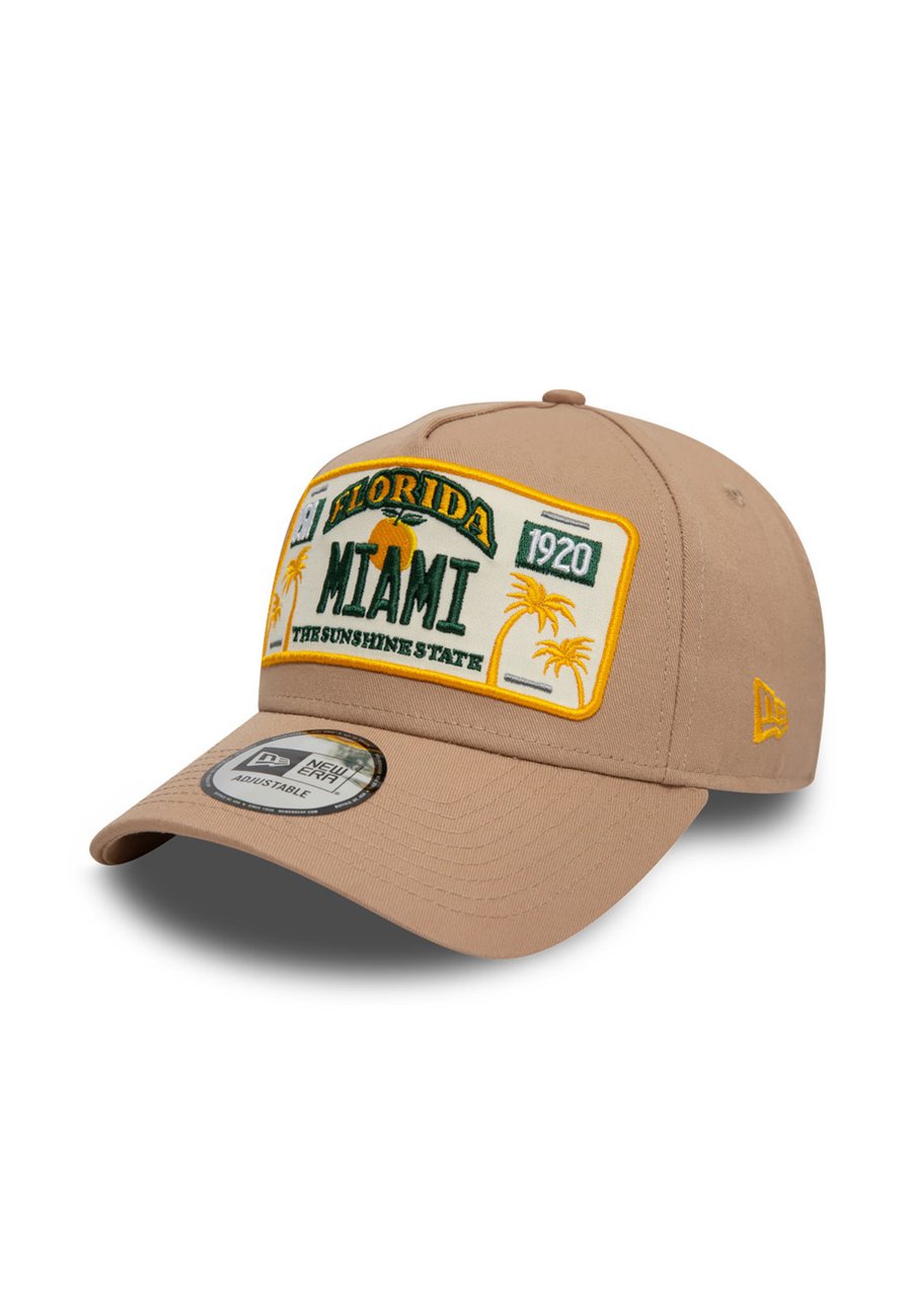Бейсболка New Era LICENSE PLATE EFRAME ADJUSTABLE MIAMI , Beige
Бейсболка New Era LICENSE PLATE EFRAME ADJUSTABLE MIAMI , Beige