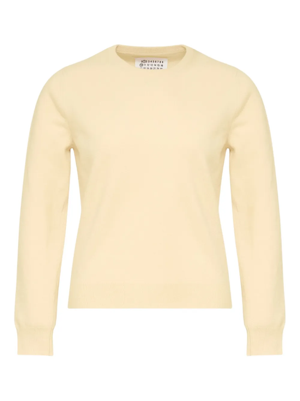 Джемпер из вирджинской шерсти MAISON MARGIELA, желтый 
Джемпер из вирджинской шерсти MAISON MARGIELA, желтый