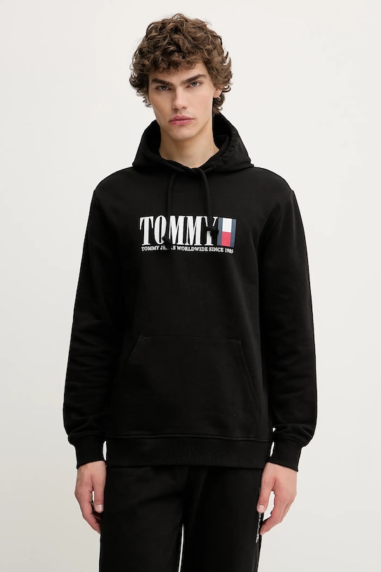 Хлопковая толстовка Tommy Jeans, черный
Хлопковая толстовка Tommy Jeans, черный