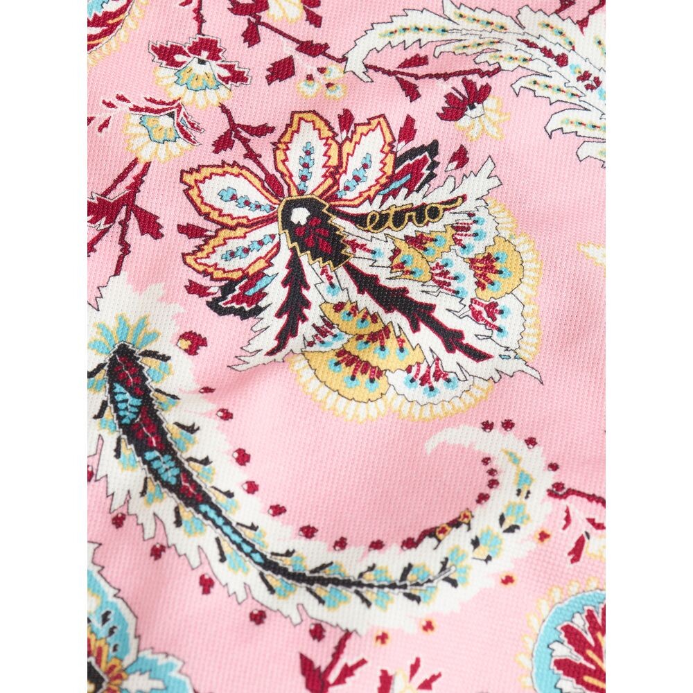 Жаккардовая рубашка-поло с цветочным узором пейсли Etro, розовый
Жаккардовая рубашка-поло с цветочным узором пейсли Etro, розовый