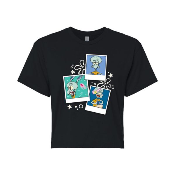 Укороченная футболка с фотографиями Сквидварда и Губки Боба Квадратные Штаны для юниоров Nickelodeon, черный
Укороченная футболка с фотографиями Сквидварда и Губки Боба Квадратные Штаны для юниоров Nickelodeon, черный