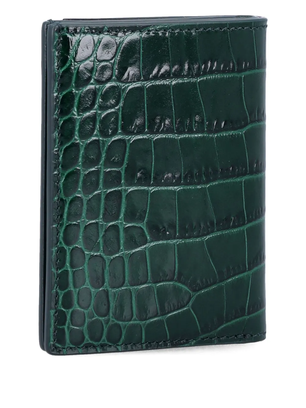 Кардхолдер с эффектом крокодиловой кожи Tom Ford, зеленый
Кардхолдер с эффектом крокодиловой кожи Tom Ford, зеленый