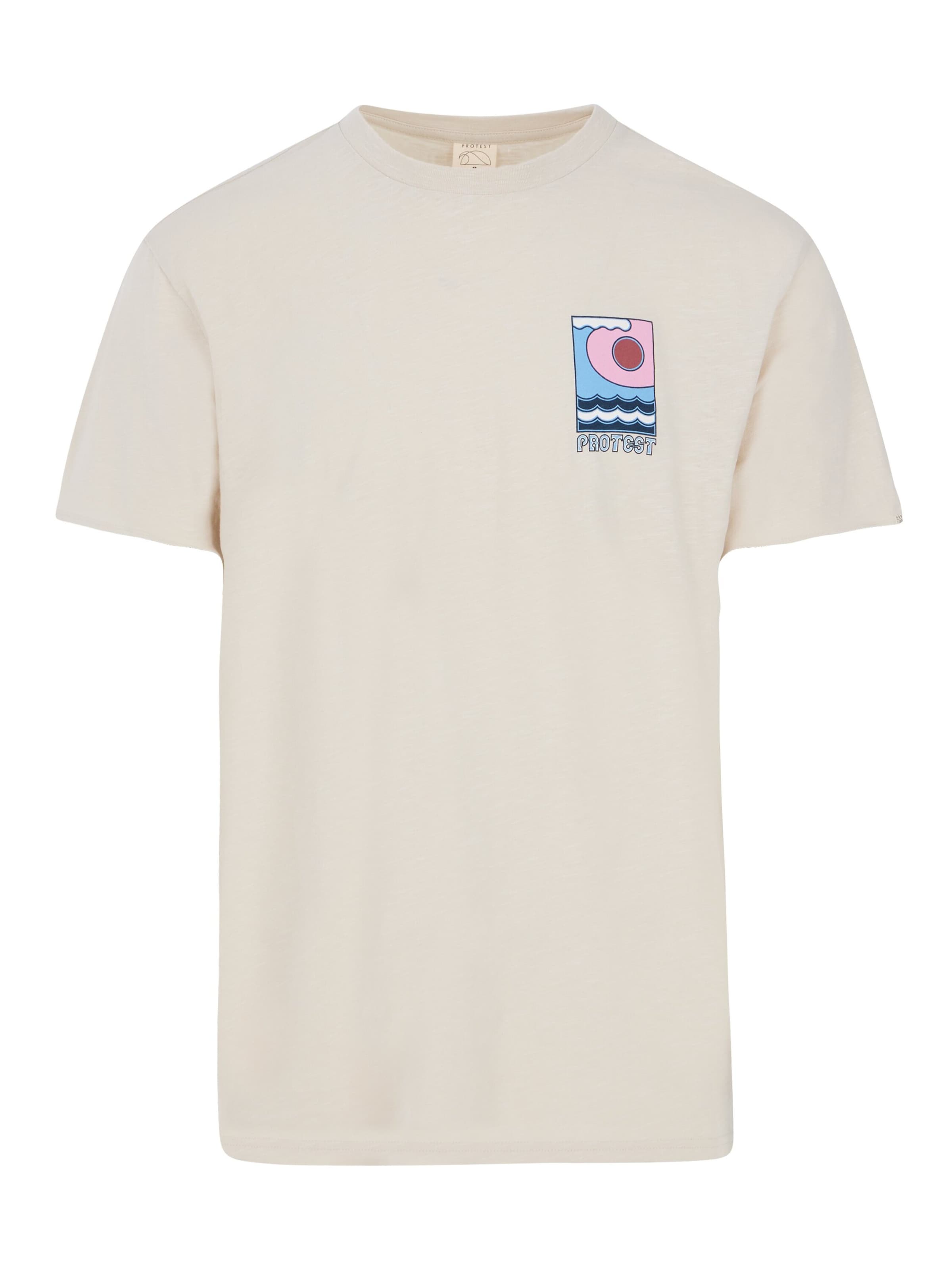 PROTEST Футболка 'PRTRUDGE' в цвете Off White
PROTEST Футболка 'PRTRUDGE' в цвете Off White