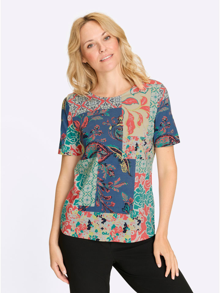 Рубашка с короткими рукавами в цвете грейпфрут-джинс Sieh an!
Рубашка с короткими рукавами в цвете грейпфрут-джинс Sieh an!