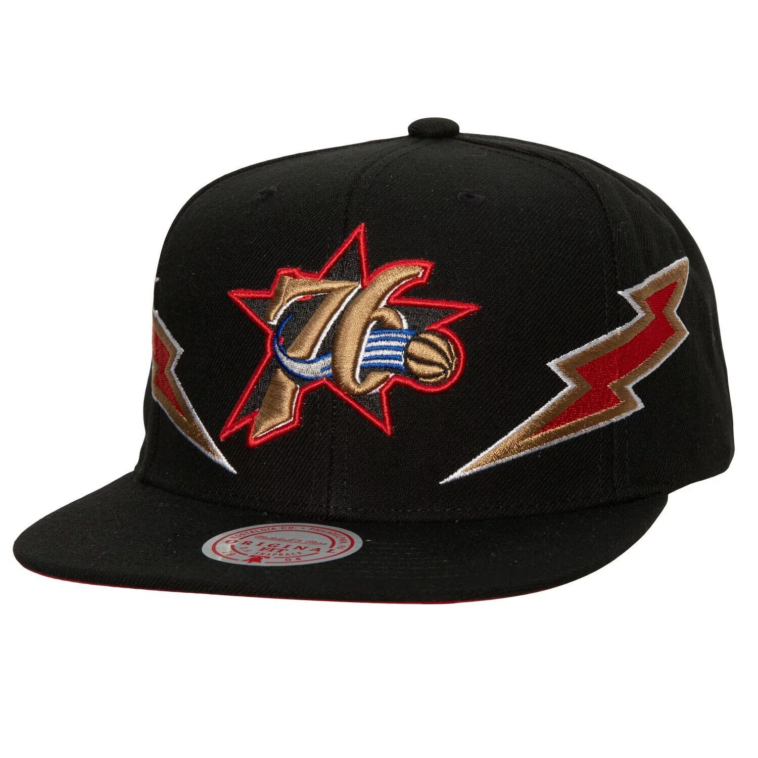 Мужская кепка Mitchell & Ness Black Philadelphia 76ers из твердой древесины Classics Soul Double Trouble Lightning Snapback Hat
Мужская кепка Mitchell & Ness Black Philadelphia 76ers из твердой древесины Classics Soul Double Trouble Lightning Snapback Hat