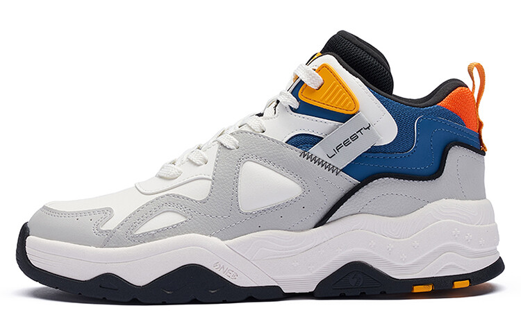 Кеды мужские, обувь для скейтбординга низкая серый белый синий 361°
Кеды мужские, обувь для скейтбординга низкая серый белый синий 361°