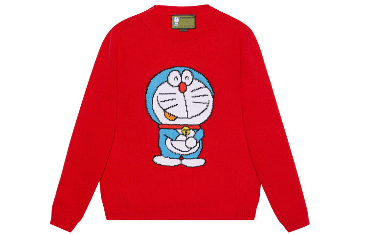 Свитер женский Doraemon x Gucci, красный
Свитер женский Doraemon x Gucci, красный
