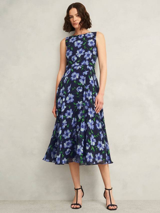 Платье миди Carly Floral с рукавами-фонариками и расклешенным низом Hobbs
Платье миди Carly Floral с рукавами-фонариками и расклешенным низом Hobbs