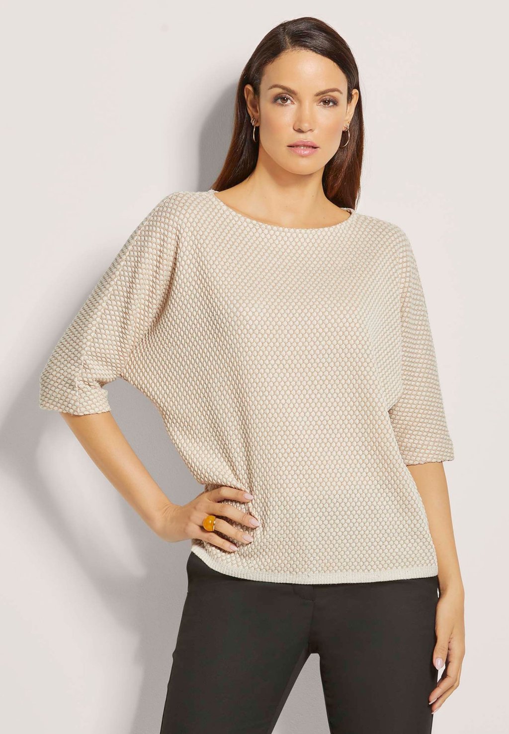 Футболка с принтом MIT FLEDERMAUS-ÄRMELN - Blouse MADELEINE, бежевый
Футболка с принтом MIT FLEDERMAUS-ÄRMELN - Blouse MADELEINE, бежевый