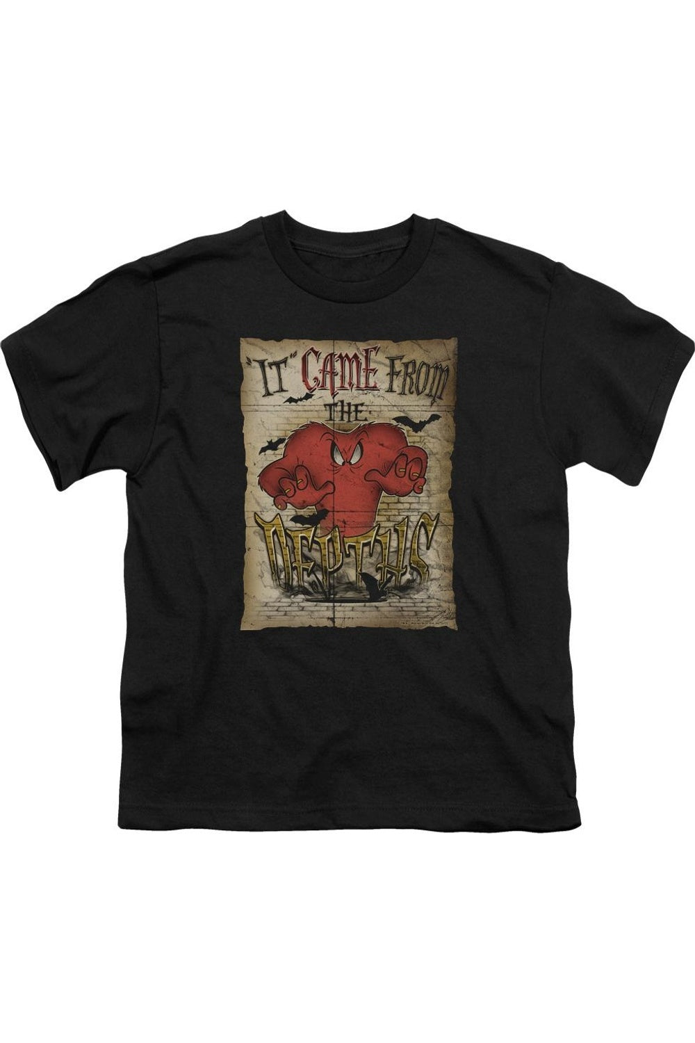 Футболка Looney Tunes The Depths с коротким рукавом для детей Gildan, черный
Футболка Looney Tunes The Depths с коротким рукавом для детей Gildan, черный