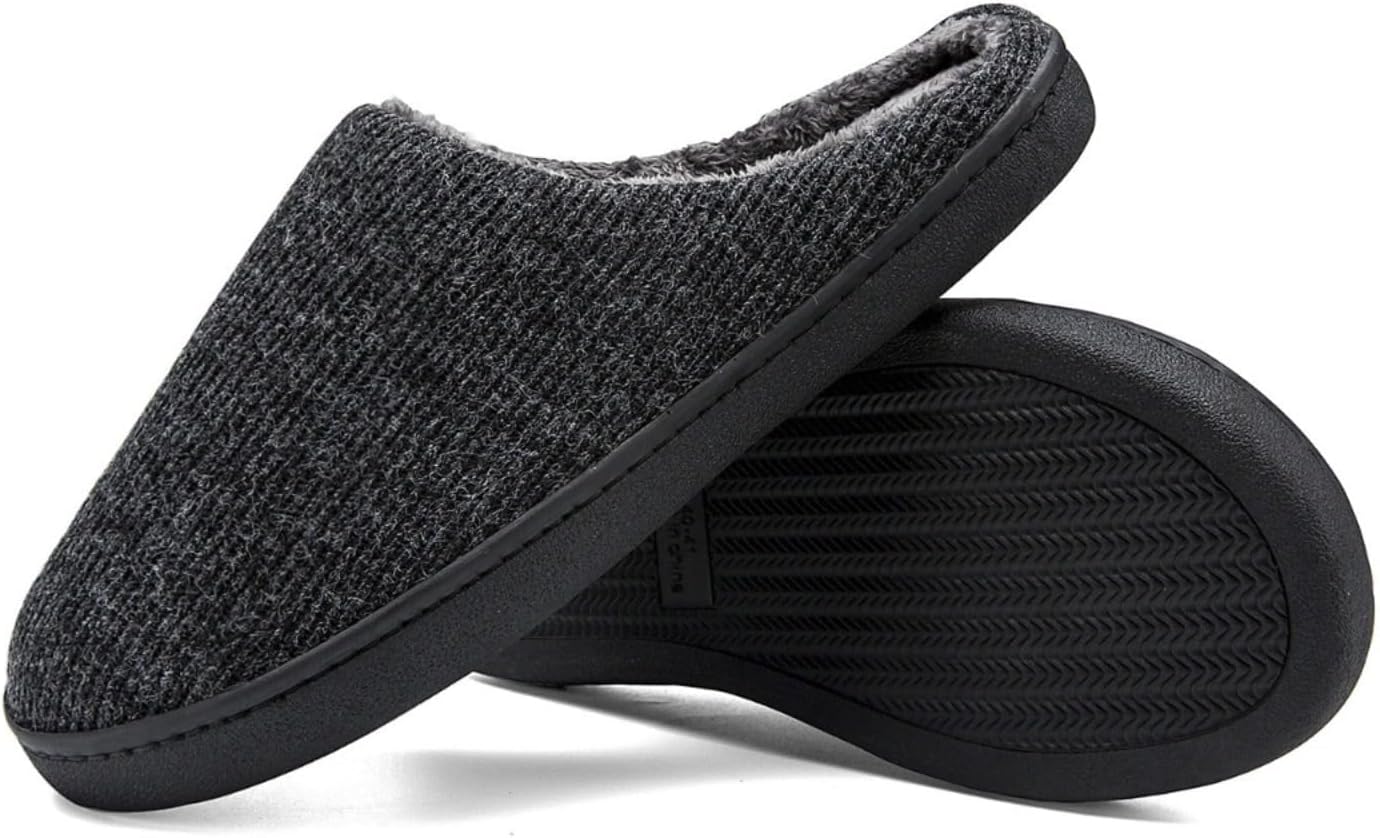 Мужские тапочки-клоги высокой плотности, двухцветные, из хлопкового смешанного материала, с подошвой из мемори-пены, теплые домашние тапочки, подходящие для прогулок в парке и отдыха дома Corben, черный
Мужские тапочки-клоги высокой плотности, двухцветные, из хлопкового смешанного материала, с подошвой из мемори-пены, теплые домашние тапочки, подходящие для прогулок в парке и отдыха дома Corben, черный