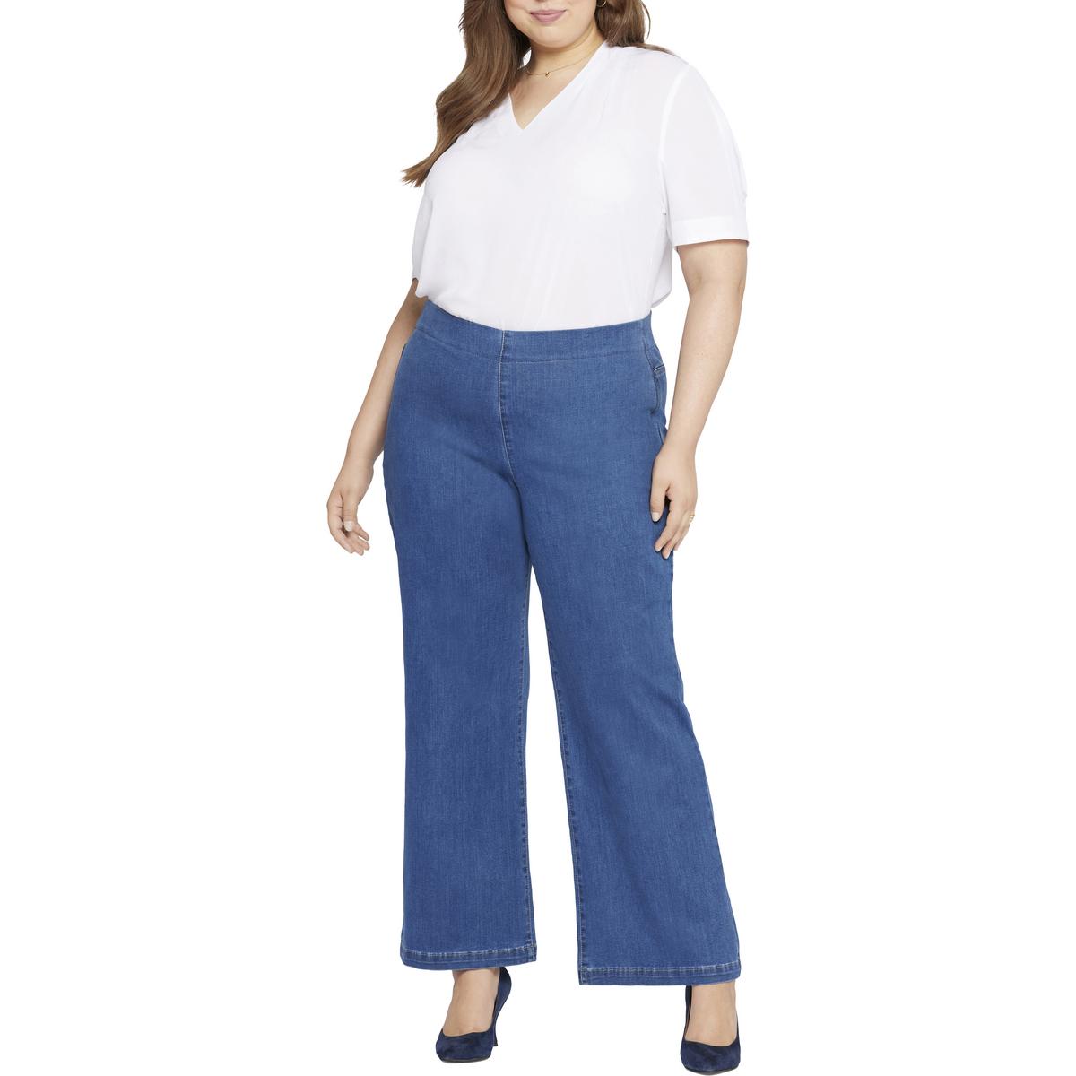 Женские джинсы Plus Teresa с эластичным денимом и расклешенными штанинами NYDJ, Waterfall
Женские джинсы Plus Teresa с эластичным денимом и расклешенными штанинами NYDJ, Waterfall