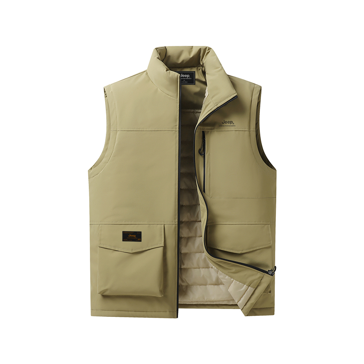Жилет Unisex Stand Collar утепленный рабочий Jeep, хаки
Жилет Unisex Stand Collar утепленный рабочий Jeep, хаки