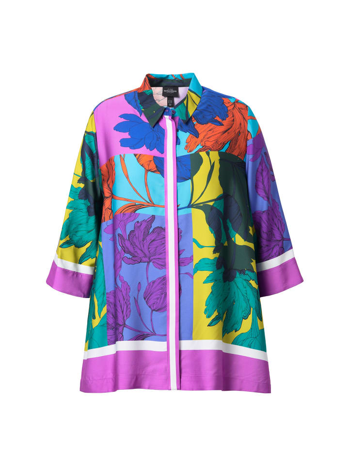 Блузка цвета фуксии Ulla Popken
Блузка цвета фуксии Ulla Popken