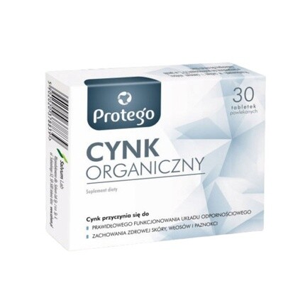 Protego Органическая добавка с цинком 30 таблеток Salvum
Protego Органическая добавка с цинком 30 таблеток Salvum