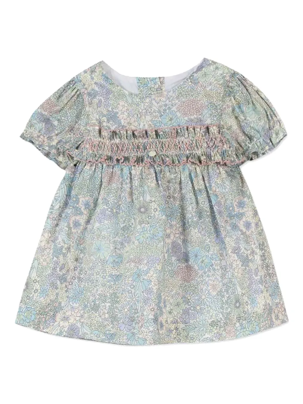 Платье с объемными рукавами и сборками Tartine Et Chocolat, синий
Платье с объемными рукавами и сборками Tartine Et Chocolat, синий