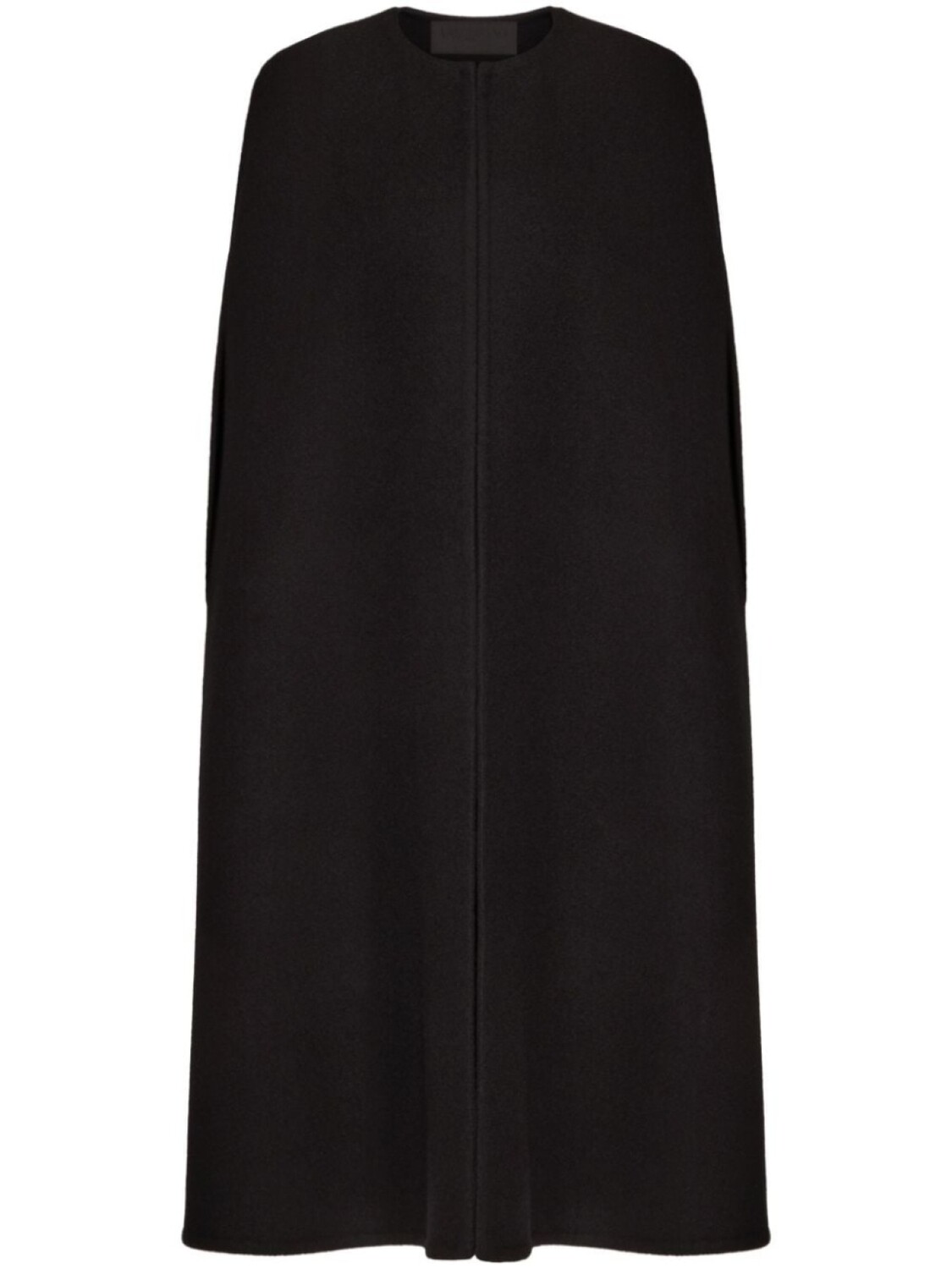 Valentino Garavani пальто-накидка с круглым вырезом, черный
Valentino Garavani пальто-накидка с круглым вырезом, черный