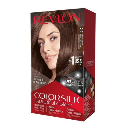 Colorsilk Красивый цвет Темный Мягкий Коричневый, Revlon
Colorsilk Красивый цвет Темный Мягкий Коричневый, Revlon