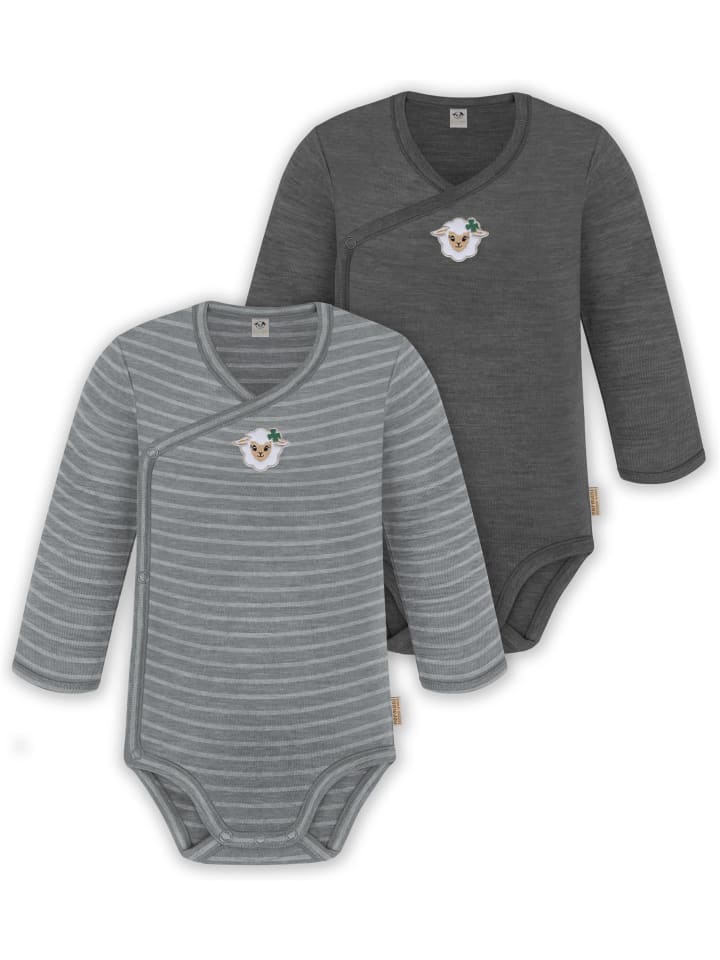 Normani Outdoor Sports Комплект из 2 унисекс боди-слингов с длинными рукавами для младенцев, серого/антрацитового цвета
Normani Outdoor Sports Комплект из 2 унисекс боди-слингов с длинными рукавами для младенцев, серого/антрацитового цвета