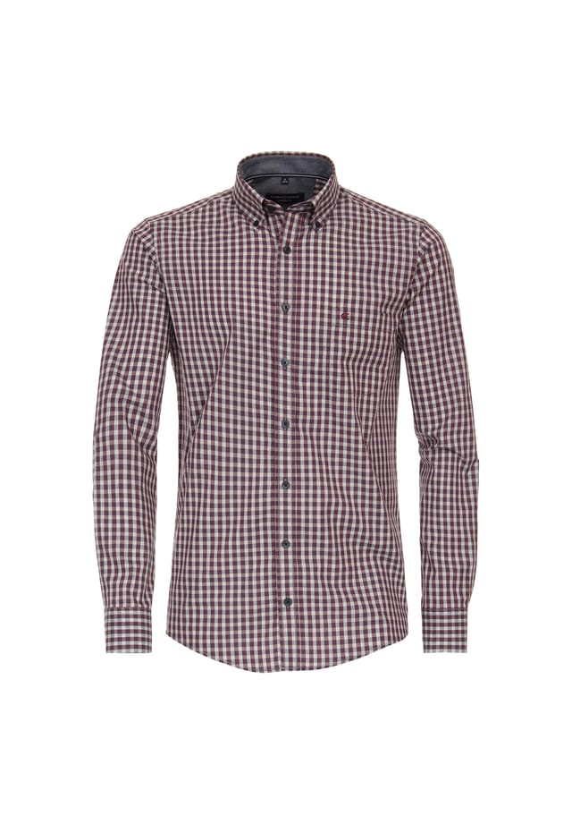 Рубашка свободного кроя в клетку Casamoda, красный
Рубашка свободного кроя в клетку Casamoda, красный