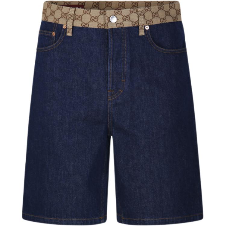 Джинсовые шорты с поясом Logo GUCCI, синий
Джинсовые шорты с поясом Logo GUCCI, синий