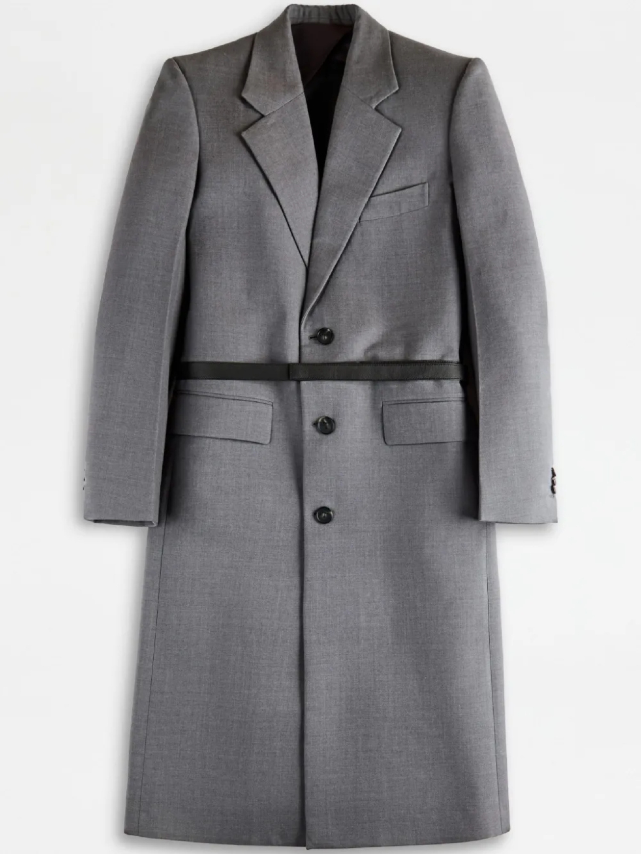 Однобортное пальто Тода Tod's, серый
Однобортное пальто Тода Tod's, серый