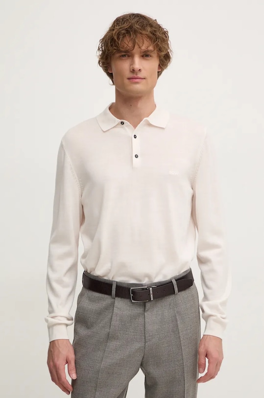 Шерстяной свитер Boss, бежевый
Шерстяной свитер Boss, бежевый