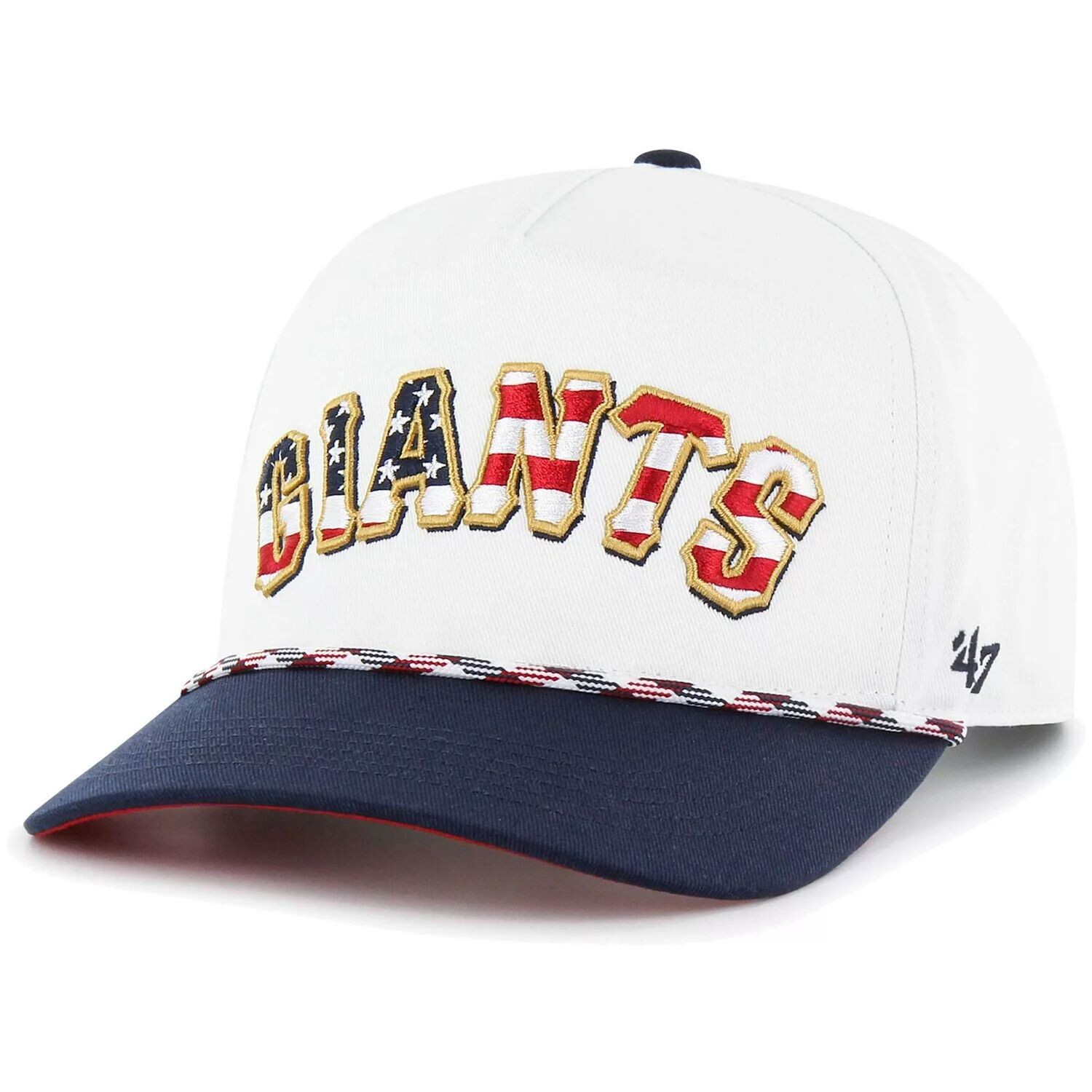 Мужская белая кепка '47 San Francisco Giants Flag с надписью Hitch Snapback
Мужская белая кепка '47 San Francisco Giants Flag с надписью Hitch Snapback