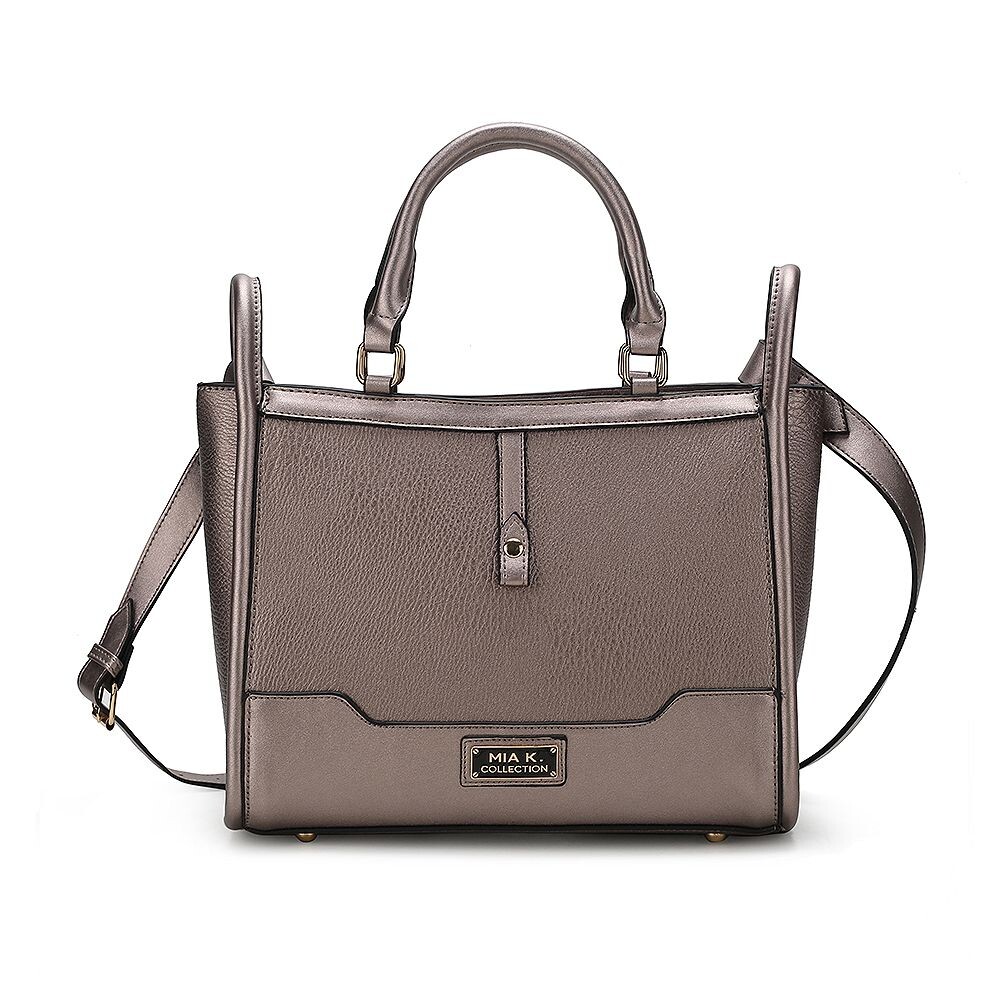 Женская большая сумка Melody из веганской кожи MKF Collection от Mia K, цвет Pewter
Женская большая сумка Melody из веганской кожи MKF Collection от Mia K, цвет Pewter