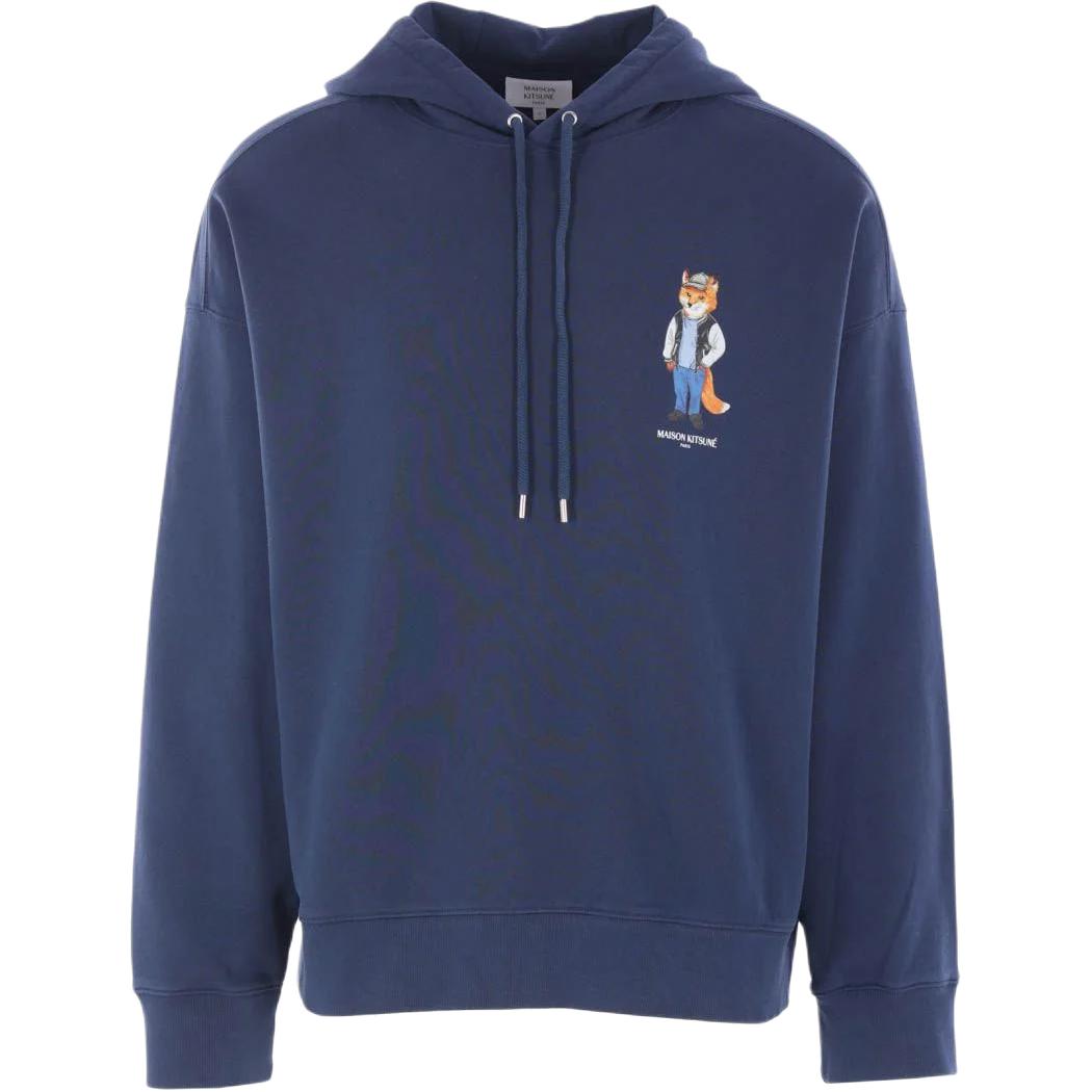 Толстовка с капюшоном на шнурке с принтом лисы maison kitsuné Maison Kitsune, синий
Толстовка с капюшоном на шнурке с принтом лисы maison kitsuné Maison Kitsune, синий