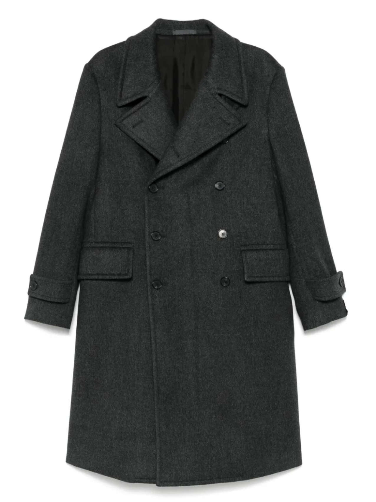 Caruso шерстяное двубортное пальто, серый
Caruso шерстяное двубортное пальто, серый