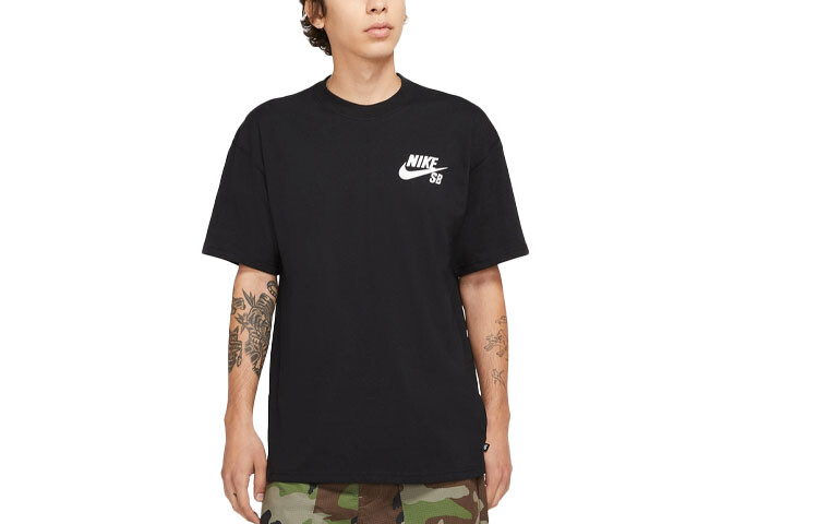 Футболка SB мужская черная Nike, черный
Футболка SB мужская черная Nike, черный