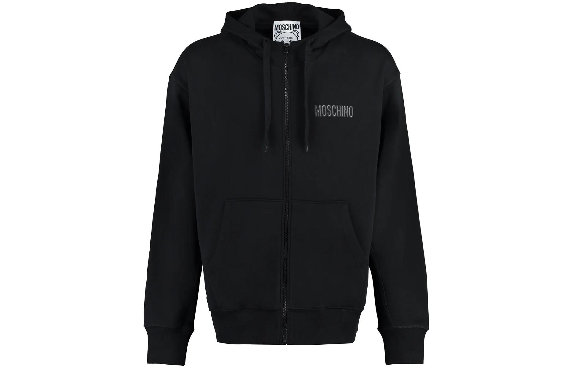 Толстовка с капюшоном на молнии и шнурком с принтом мишка MOSCHINO, черный
Толстовка с капюшоном на молнии и шнурком с принтом мишка MOSCHINO, черный